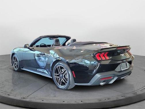 Shadow Black 2025 Ford Mustang EcoBoost Premium