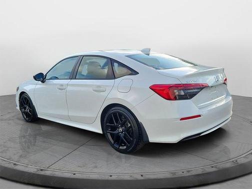 Platinum White Pearl 2024 Honda Civic Sport
