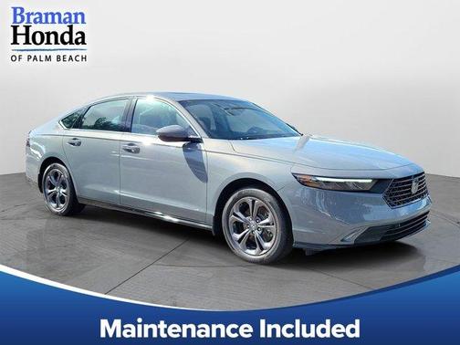 Urban Gray Pearl 2026 Honda Accord Hybrid EX-L