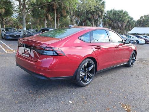 Radiant Red Metallic 2026 Honda Accord SE