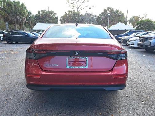 Radiant Red Metallic 2026 Honda Accord SE