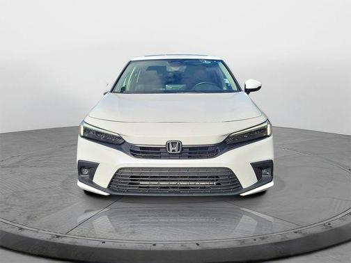Platinum White Pearl 2024 Honda Civic Touring