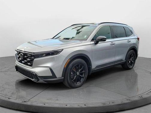Lunar Silver Metallic 2024 Honda CR-V Hybrid Sport