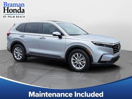 Solar Silver Metallic 2026 Honda CR-V EX