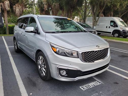 Bright Silver Metallic 2016 Kia Sedona SX-L