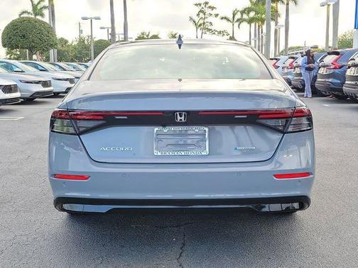 Urban Gray Pearl 2024 Honda Accord Hybrid EX-L