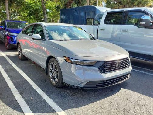 Urban Gray Pearl 2024 Honda Accord Hybrid EX-L