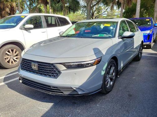 Urban Gray Pearl 2024 Honda Accord Hybrid EX-L