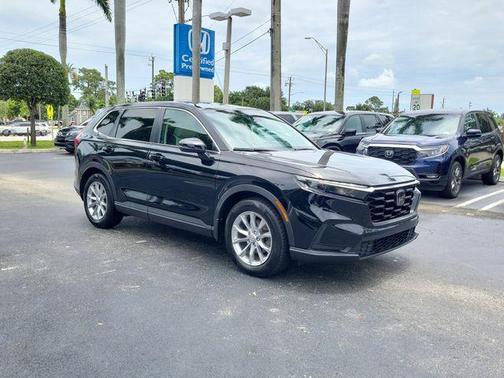 Crystal Black Pearl 2023 Honda CR-V EX