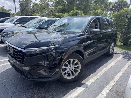 Crystal Black Pearl 2023 Honda CR-V EX