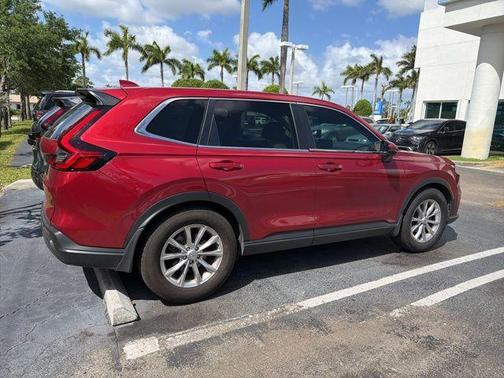 Radiant Red Metallic 2024 Honda CR-V EX-L
