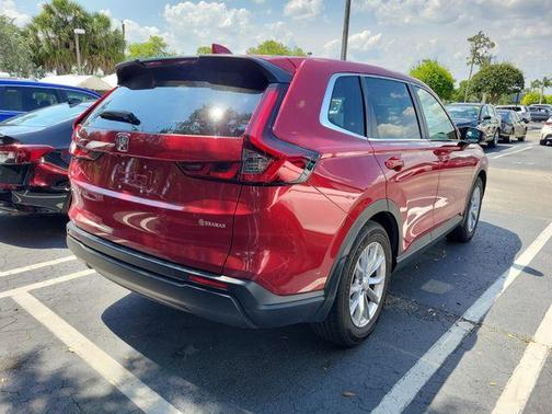 Radiant Red Metallic 2024 Honda CR-V EX-L