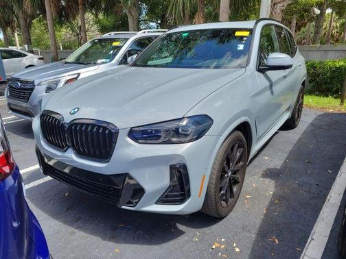 Gray Metallic 2024 BMW X3 sDrive30i