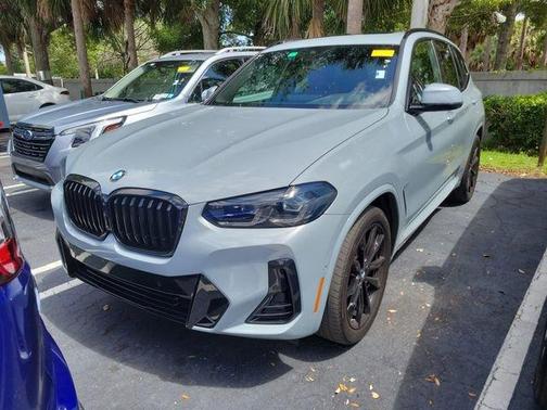 Gray Metallic 2024 BMW X3 sDrive30i