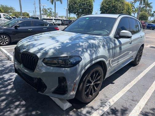 Gray Metallic 2024 BMW X3 sDrive30i