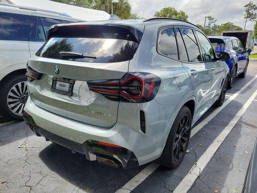 Gray Metallic 2024 BMW X3 sDrive30i