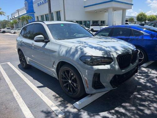 Gray Metallic 2024 BMW X3 sDrive30i