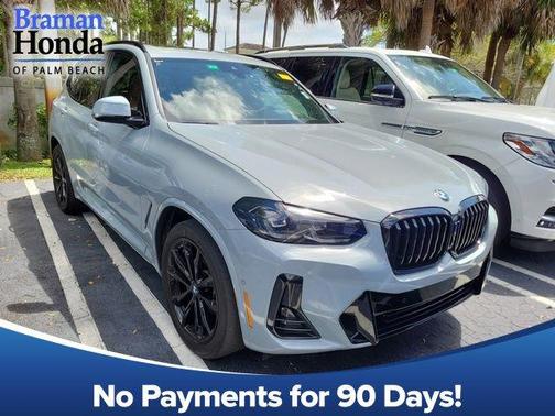 Gray Metallic 2024 BMW X3 sDrive30i