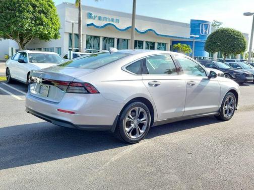 Lunar Silver Metallic 2023 Honda Accord EX