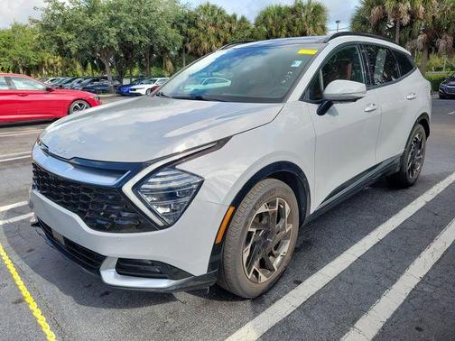 Wolf Gray 2023 Kia Sportage SX-Prestige