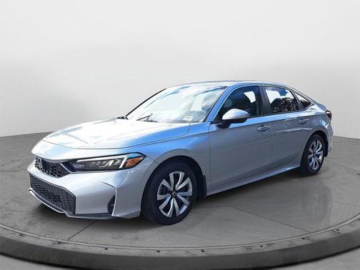 Solar Silver Metallic 2026 Honda Civic LX