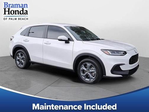 Platinum White Pearl 2026 Honda HR-V LX