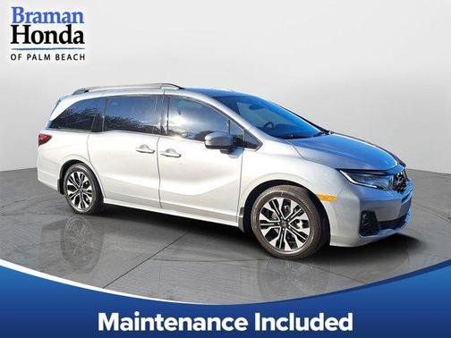 Solar Silver Metallic 2026 Honda Odyssey Elite