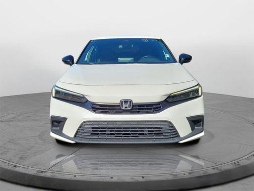 Platinum White Pearl 2024 Honda Civic Sport