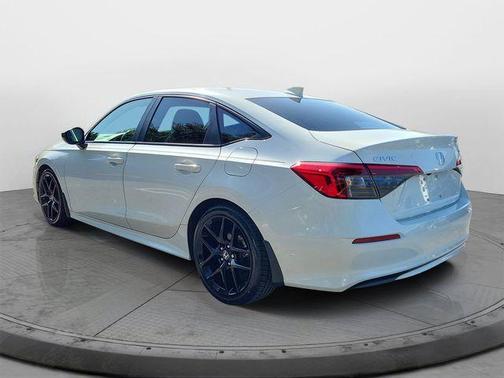 Platinum White Pearl 2024 Honda Civic Sport
