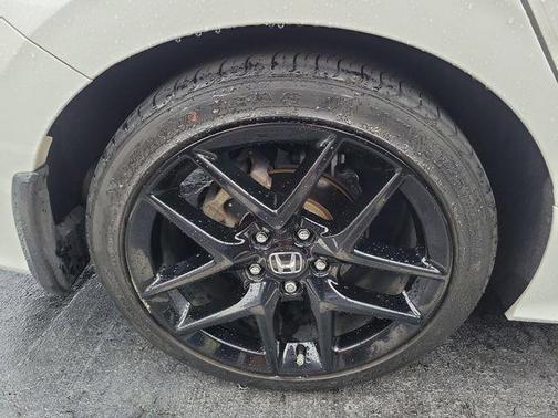 Platinum White Pearl 2024 Honda Civic Sport