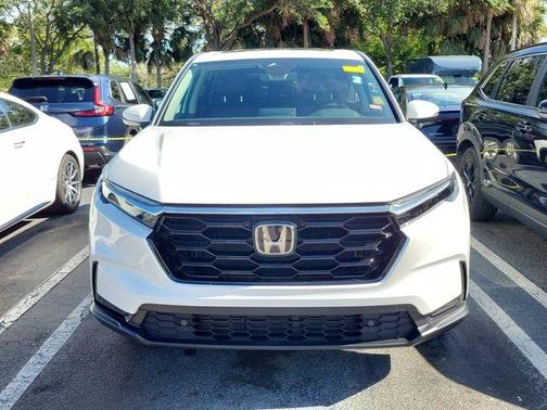 Platinum White Pearl 2023 Honda CR-V EX-L