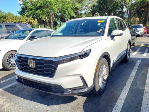 Platinum White Pearl 2023 Honda CR-V EX-L