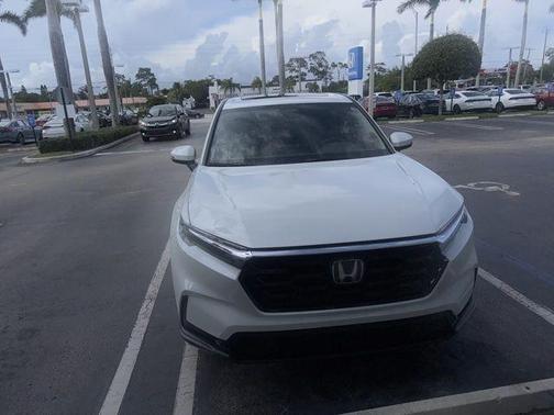 Platinum White Pearl 2023 Honda CR-V EX-L