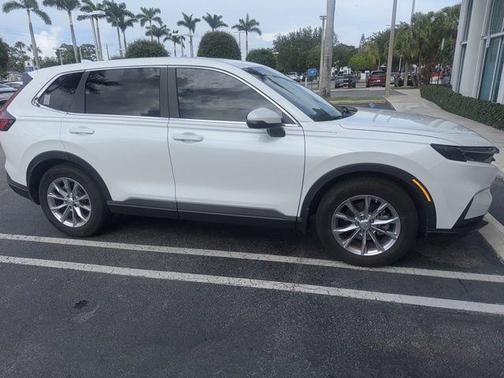 Platinum White Pearl 2023 Honda CR-V EX-L