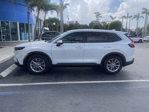 Platinum White Pearl 2023 Honda CR-V EX-L
