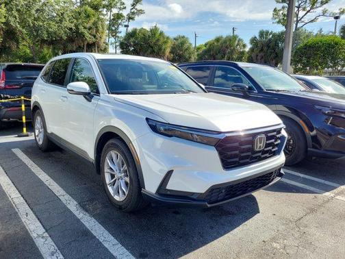 Platinum White Pearl 2023 Honda CR-V EX-L