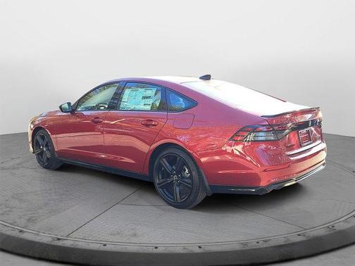 Radiant Red Metallic 2026 Honda Accord Hybrid Sport-L