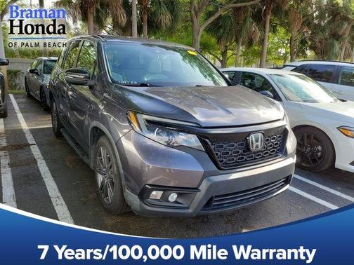 Modern Steel Metallic 2021 Honda Passport EX-L