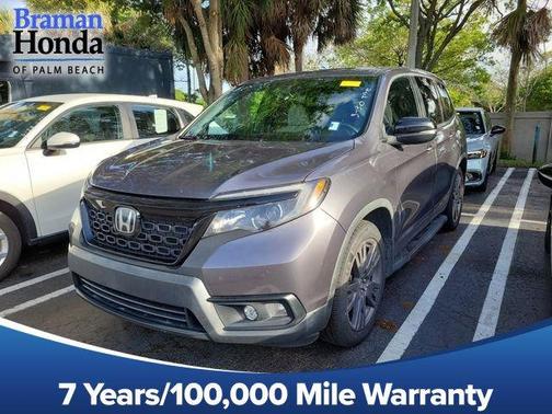 Modern Steel Metallic 2021 Honda Passport EX-L