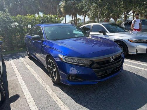 Still Night Pearl 2022 Honda Accord Sport 2.0T