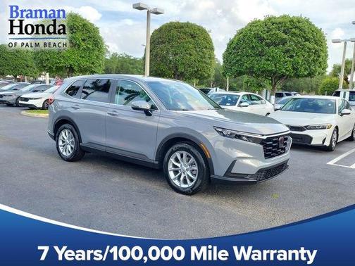 Urban Gray Pearl 2024 Honda CR-V EX