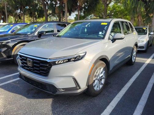 Urban Gray Pearl 2024 Honda CR-V EX