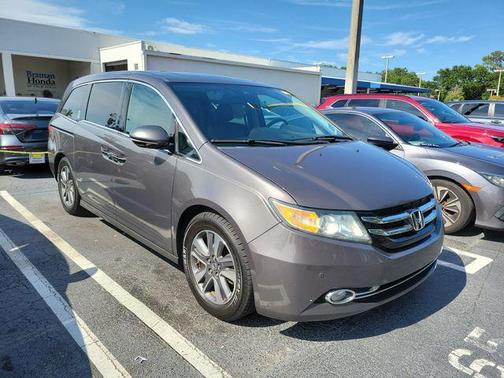 Smoky Topaz Metallic 2016 Honda Odyssey Touring Elite