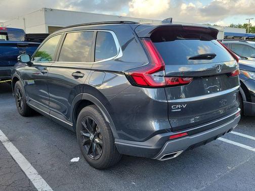 Meteorite Gray Metallic 2024 Honda CR-V Hybrid Sport