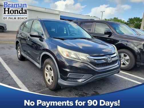 Crystal Black Pearl 2016 Honda CR-V LX