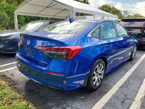 Aegean Blue Metallic 2023 Honda Civic LX