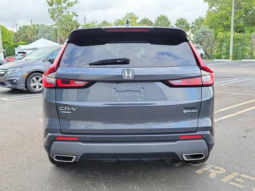 Meteorite Gray Metallic 2024 Honda CR-V Hybrid Sport-L