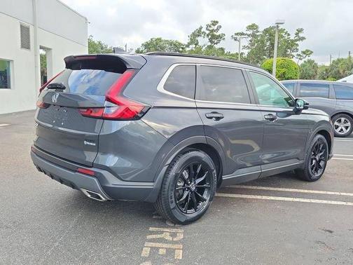 Meteorite Gray Metallic 2024 Honda CR-V Hybrid Sport-L