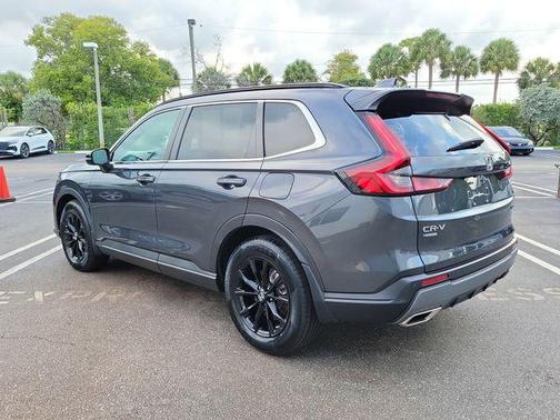 Meteorite Gray Metallic 2024 Honda CR-V Hybrid Sport-L