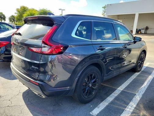 Meteorite Gray Metallic 2024 Honda CR-V Hybrid Sport-L